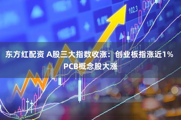 东方红配资 A股三大指数收涨：创业板指涨近1% PCB概念股大涨